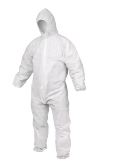 50GSM Disposable Spunbond Coverall - Large