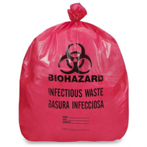 INFECTIOUS WASTE – single use box sets (includes red bag & cable tie)