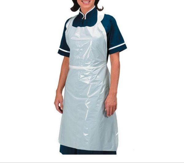 Disposable plastic aprons - pack of 100