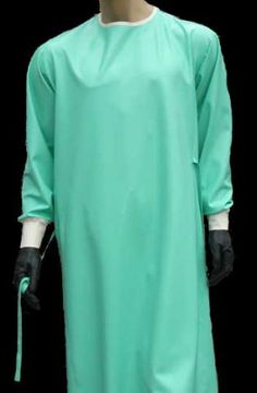 Disposable Theatre Gown - Jade Green (40gsm)