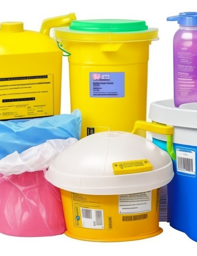 sharps container, counter mount