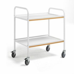 2 tier tea/food trolley Epoxy Coated