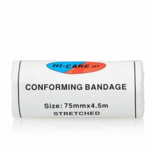 Conforming Bandage – 75mmx2.7m Hi-Care (4.5m) stretched/ 10’s