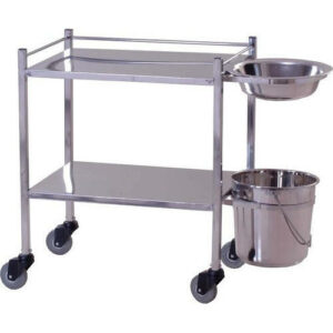 Large size trolley dressing/Washing/plaster _ Epoxy coated