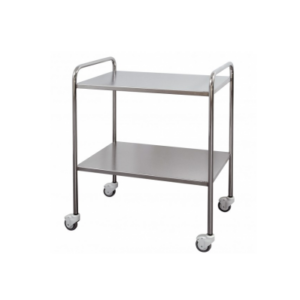 Dressing Trolley 80 x 50cm with Rails