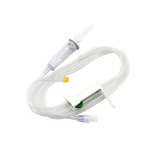 Admin Infusion Set with 1 Y Site without Needle 20 drops
