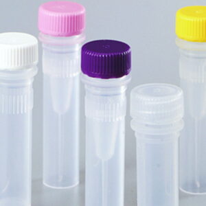 Thermo Nalgene Low Profile Green Lid for Screw Vials 2mL Pack of 1000