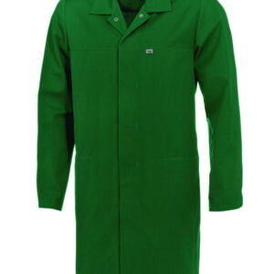 Bierbaum-Proenen BP Laboratory Coat Size 3XLN, Medium Green 65% Polyester / 35% Cotton 1/1 Arm, Unisex