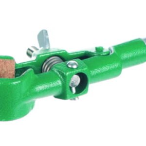 BOCHEM Micro Clamps, Annealed Cast Iron, Range 15mm, Round Jaws with Cork