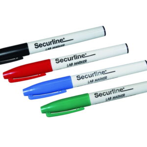 VmP Vertrieb Lab Marker Securline, Green 1.0 mm Point, Pack of 10