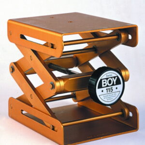 Rudolf Grauer Lab Jack Swiss Boy 115 Aluminium, Plate 122x150 mm Load 80 kg