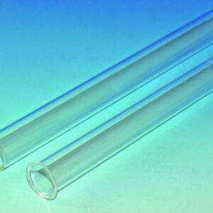 Hecht Test Tubes ELKA 100 x 16 mm, Pack of 100, AR Glass, with Rim