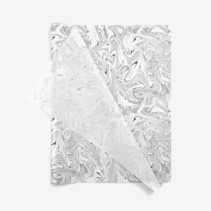 Black Marble Wrapping Tissue (25 Sheet Pack)