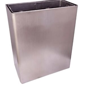 Wall Bin Stainless Steel – Large 28L