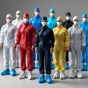 Uvex Men's Laboratory Coat, Size 52, White, 100% Cotton, Length 115 cm, Model 143