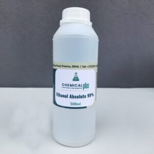 Ethanol Absolute Alcohol, Denatured, 99,9%, CP, 500ml