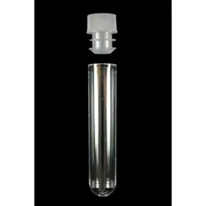 Test Tube, Glass, With Cap 16mm x100mm.