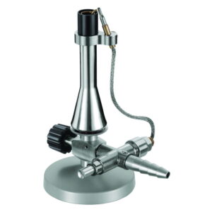 Usbeck Teclu Burner – Natural Gas with Needle Valve and Low Flame