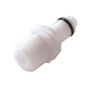 Colder 8mm PTFE Valved Panel Mount Acetal Coupling Insert