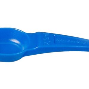 Bürkle Measuring Spoon 2.5 ml, PS, Blue, Pack of 100
