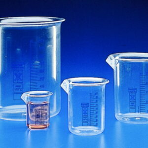 Kartell Beaker 5000mL PMP (TPX) Blue Graduation Low Form Autoclavable