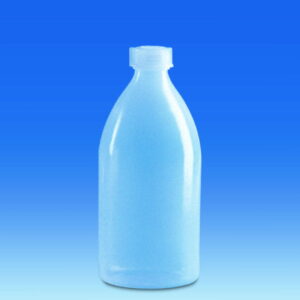 VITLAB Narrow-Mouth Bottle 2000 ml PE-LD, 264 x 117 mm, GL 28 with PE-LD Screw Cap