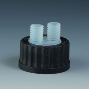 Bohlender Multiple Distributor for Bottles S 40, 2x GL14, max. Ø 8mm PTFE/PPS