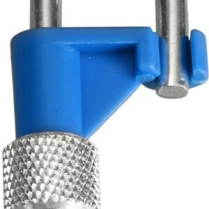 Bürkle Stop-It Tubing Clamp with Easy-Click Closure, Blue, for Tubes up to 10 mm Diameter