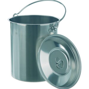 BOCHEM Container 3 L with Lid and Handle 180 x 155 mm, 18/8 Steel