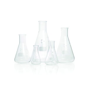 DWK Duran 200 mL Narrow Neck Erlenmeyer Flask