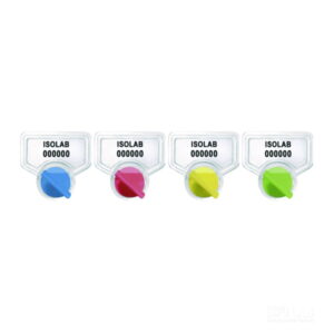 ISOLAB Security Seal Green for Wide Neck Bottles Pack of 10