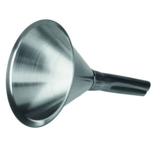 BOCHEM Funnel 100 mm with Handle, 18/10 Stainless Steel