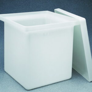 Thermo Nalgene Rectangular Tank with Cover LLDPE 23 Liters