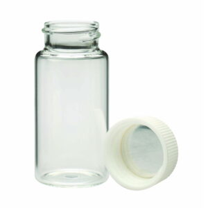 DWK Wheaton Liquid Scintillation Vial 20ml with Screw Cap 24-400 with Metal Foil Liner, Pack of 500 (986591)
