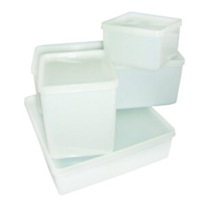 Hünersdorff Freezer Box with Lid and Cap, 1.0 ltrs, 103x103x127 mm