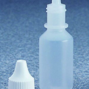 Thermo Nalgene LDPE Dropping Bottle, 15mL, Transparent with Coloured Leak-Proof Cap​