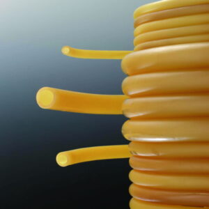Deutsch & Neumann Latex Tubing 5.00 x 1.50 mm Natural Rubber NR Light Transparent Sterilizable to 120°C