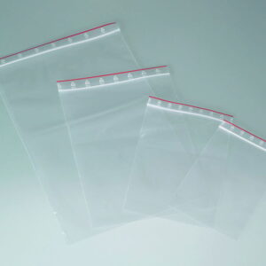 Bürkle Packaging Bags with Closure, 170x120 mm, 400 ml, PE, Pack of 100