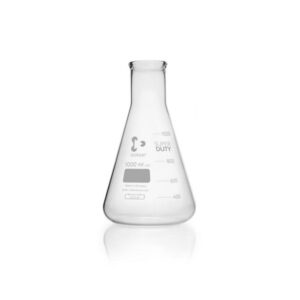 DWK Duran 1000 mL Super Duty Wide Neck Erlenmeyer Flask
