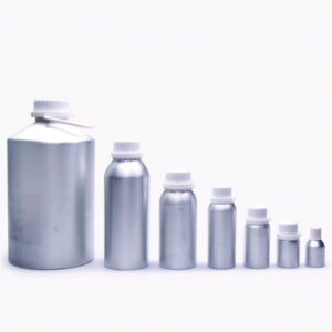 Aluminium bottles economy 1.2 l with handle and screw-cap