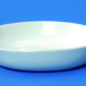 LLG Evaporating Dish 208/6, 450mL, 160x40mm, Low Form with Drain
