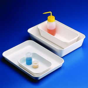 Kartell Tray Suitable for Foodstuffs and General Laboratory Use ABS White 252 x 353 x 21 mm