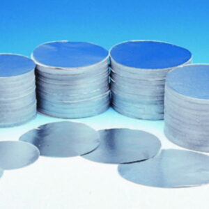 Korff AG Round Aluminium Disks – 150mm x 0.03mm, Pack of 1000