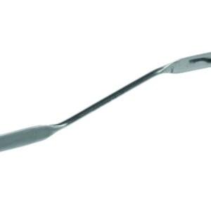 BOCHEM Double Spatulas, 18/8 Steel, Bent, 150x9 mm