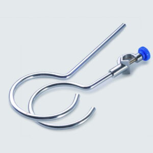 LLG Funnel Holder Ø 80 mm Dia Stainless Steel, With Boss Head