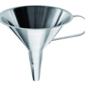 RSG Funnel 250 mm Stainless Steel, with Handle and Air Furrow