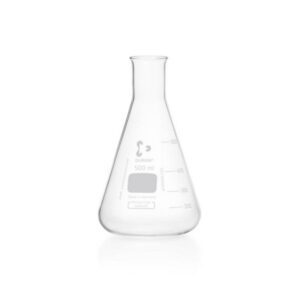 DWK Duran Erlenmeyer Flask, Narrow Neck, 500 mL with Cap