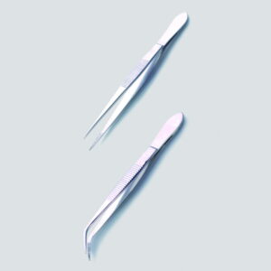 LLG Forceps, Dissecting, 150 mm, Sharp/Straight, Stainless Steel