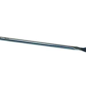 LLG Spatula Double End Curved 150 mm, Stainless Steel