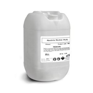Ethanol Absolute Alcohol, Denatured, 99.9%, 25L
